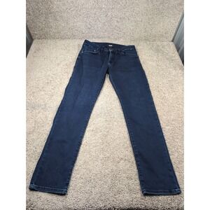 Mavi Jake Slim Leg Dark Wash Denim Jeans Mens Size 33x32